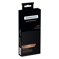 Tesoura Profissional para Cabelo Tramontina em Aço Inox com Fio Laser MIcrosserrilhado e Apoio Fixo para Dedo 6"