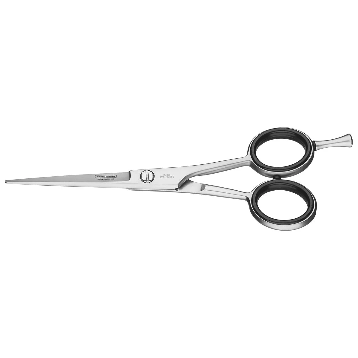 Tesoura Profissional para Cabelo Tramontina em Aço Inox com Fio Navalha Liso 5"