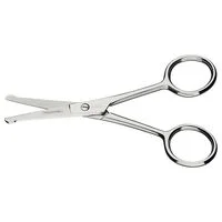 Tesoura de Pelos e Unha para Bebês Tramontina em Aço Inox 4"