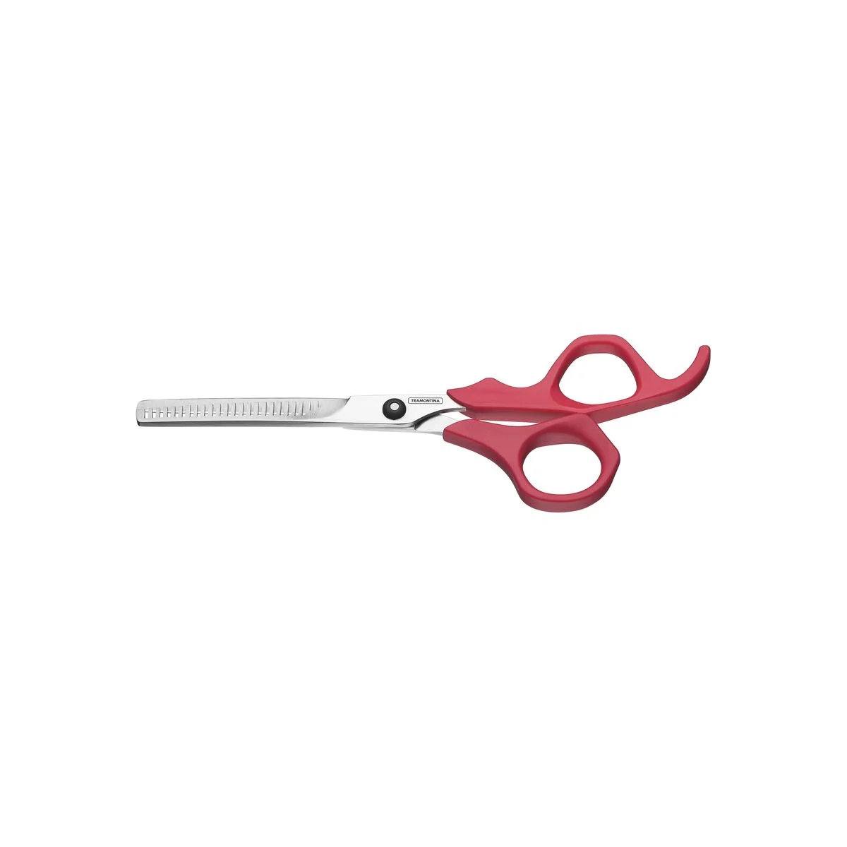 Tesoura para Cabelo Tramontina Supercort com Lâmina em Aço Inox com Fio Desbaste e Cabo de Polipropileno Rosa 6"