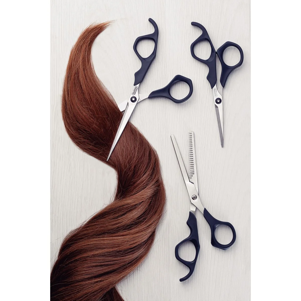 Tesoura para Cabelo Tramontina Supercort com Lâmina em Aço Inox com Fio Laser e Cabo de Polipropileno Onix 6"
