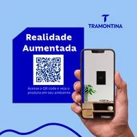 Tomada Smart 2P+T Tramontina 10 A 250 V Preta