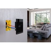 Tomada Smart 2P+T Tramontina 10 A 250 V Preta