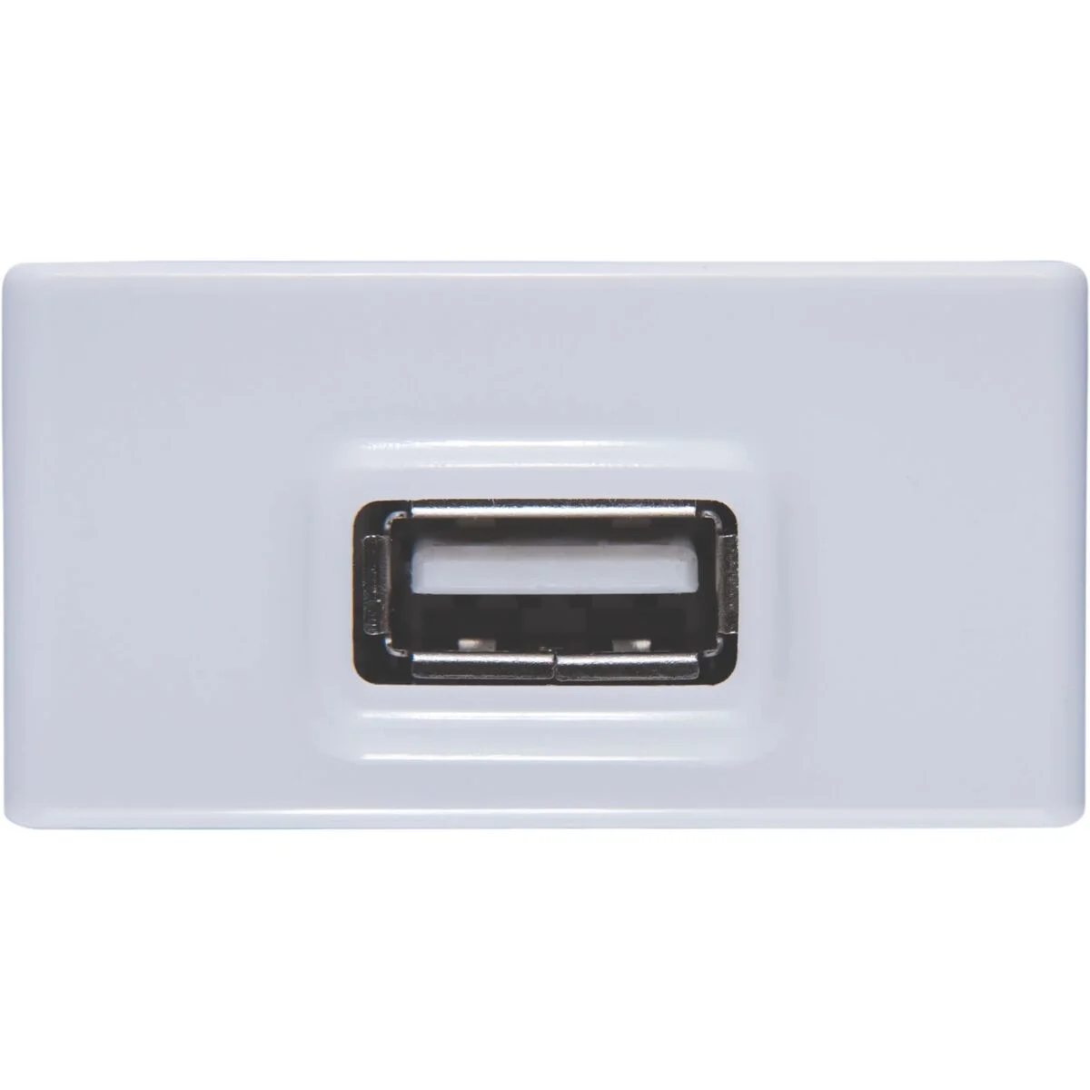 Tomada USB 1 A Bivolt Tramontina Branco