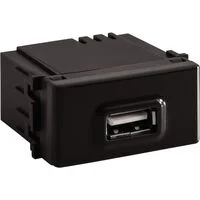 Tomada USB 1 A Bivolt Tramontina Grafite