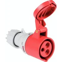 Tomada de Acoplamento Industrial 2P+T 32 A 380-415 Vca 9 H Tramontina