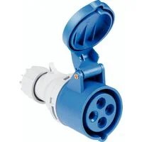 Tomada de Acoplamento Industrial 3P+T 32 A 220-250 Vca 9 H Tramontina