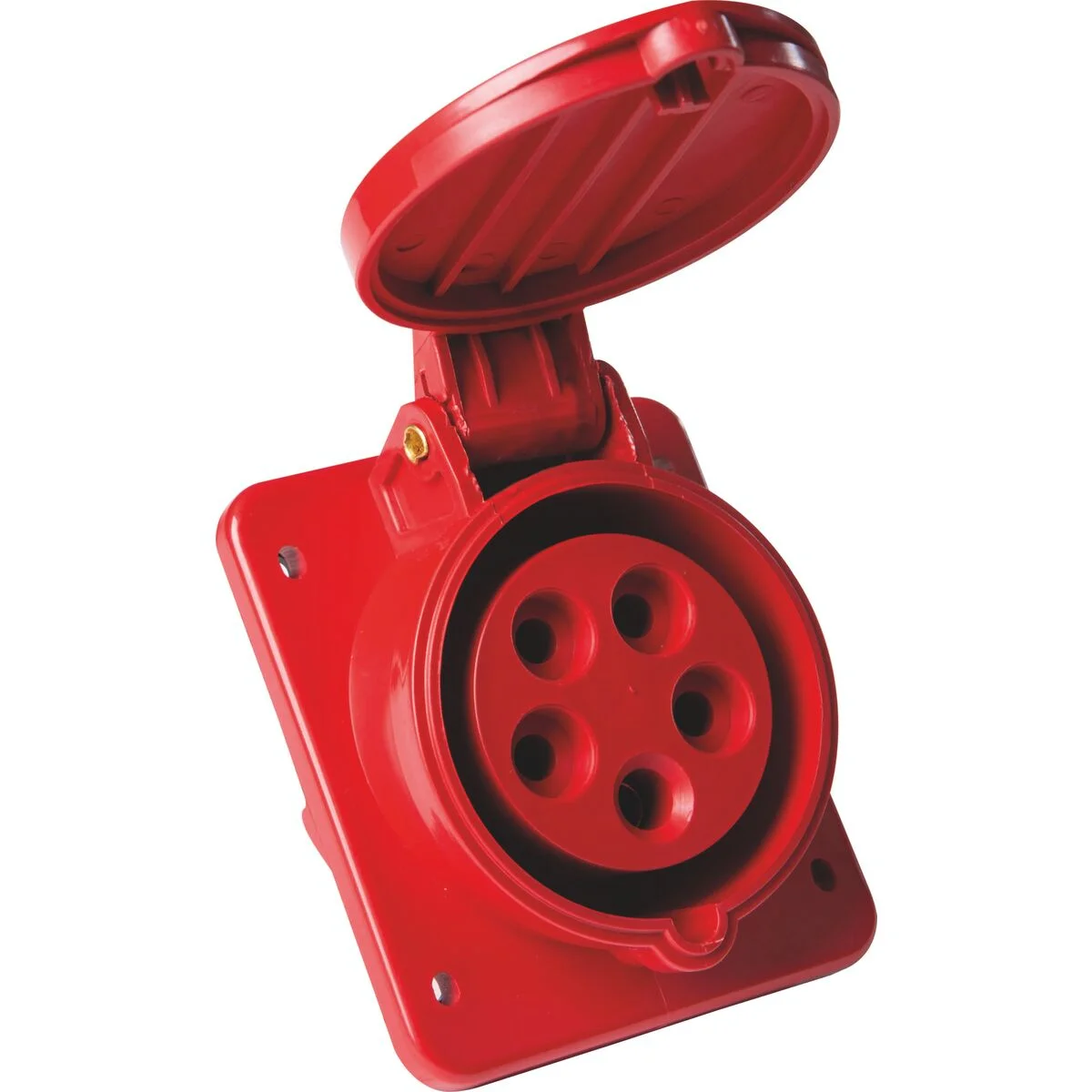 Tomada de Embutir Industrial 3P+N+T 16 A 380-415 Vca 6 H Tramontina