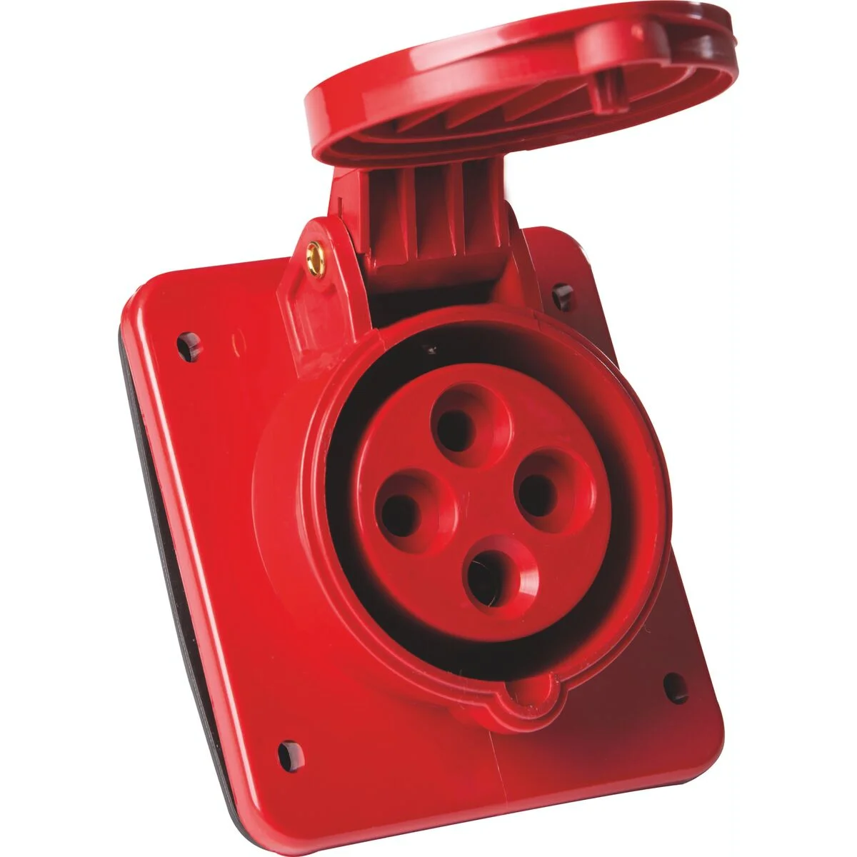 Tomada de Embutir Industrial 3P+T 32 A 380-415 Vca 6 H Tramontina