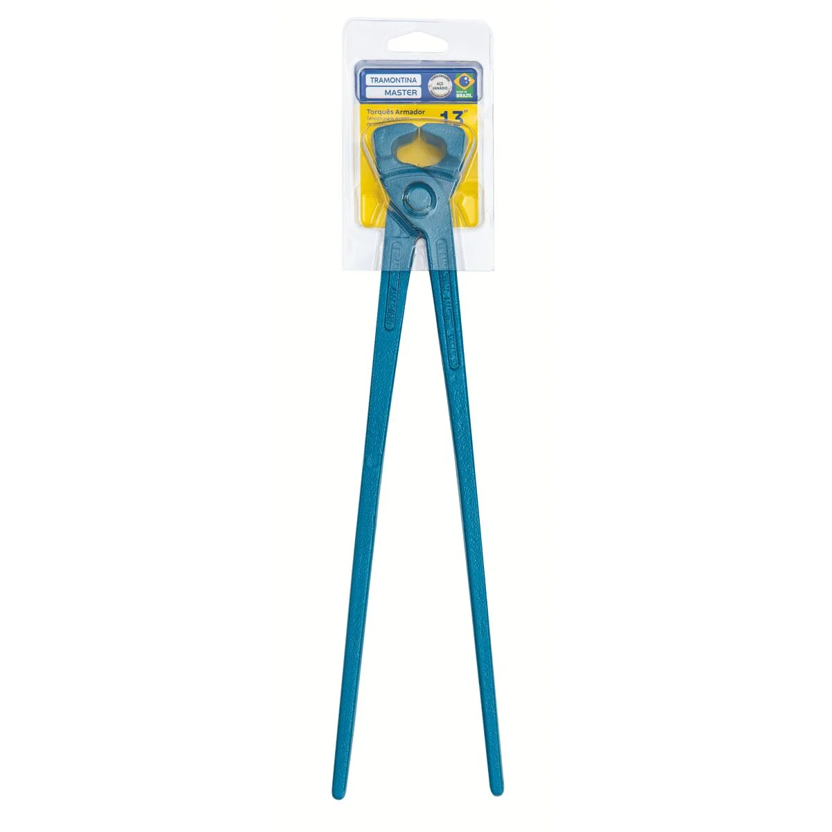 Torquês Armador 13" Tramontina MASTER com Pintura Eletrostática Azul