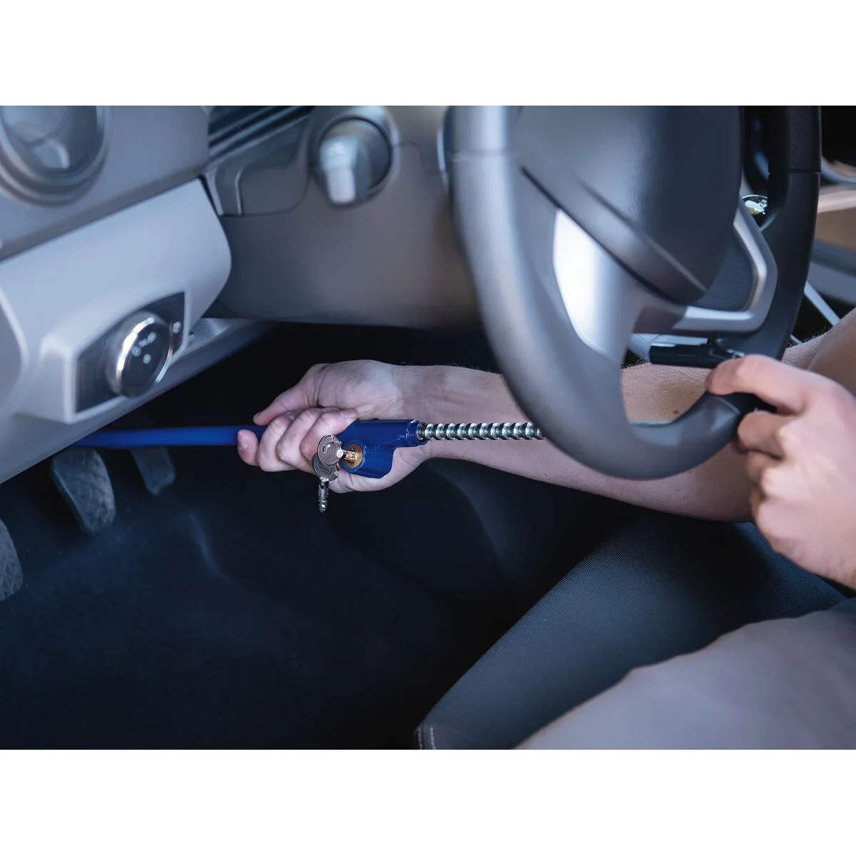 Trava Antifurto para Volante Tramontina com Chave