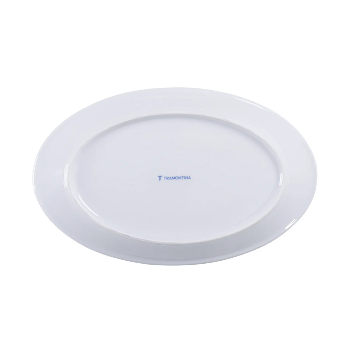 Travessa Oval Tramontina Celine em Porcelana 23,50x15,5 cm