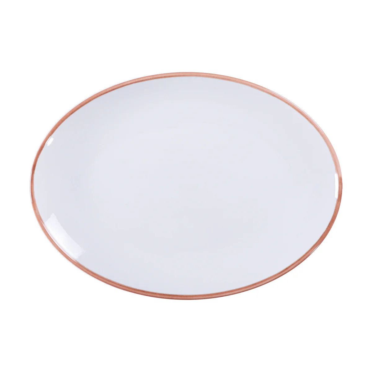 Travessa Oval Tramontina Jeri Mocha em Porcelana 32cm