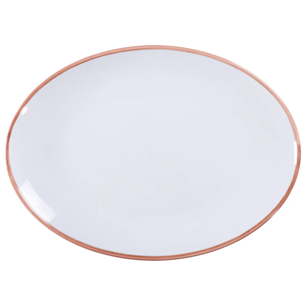 Travessa Oval Tramontina Jeri Mocha em Porcelana 40cm