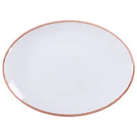 Travessa Oval Tramontina Jeri Mocha em Porcelana 40cm