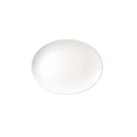 Travessa Oval Tramontina Quartzo em Porcelana Jateada 32x25 cm