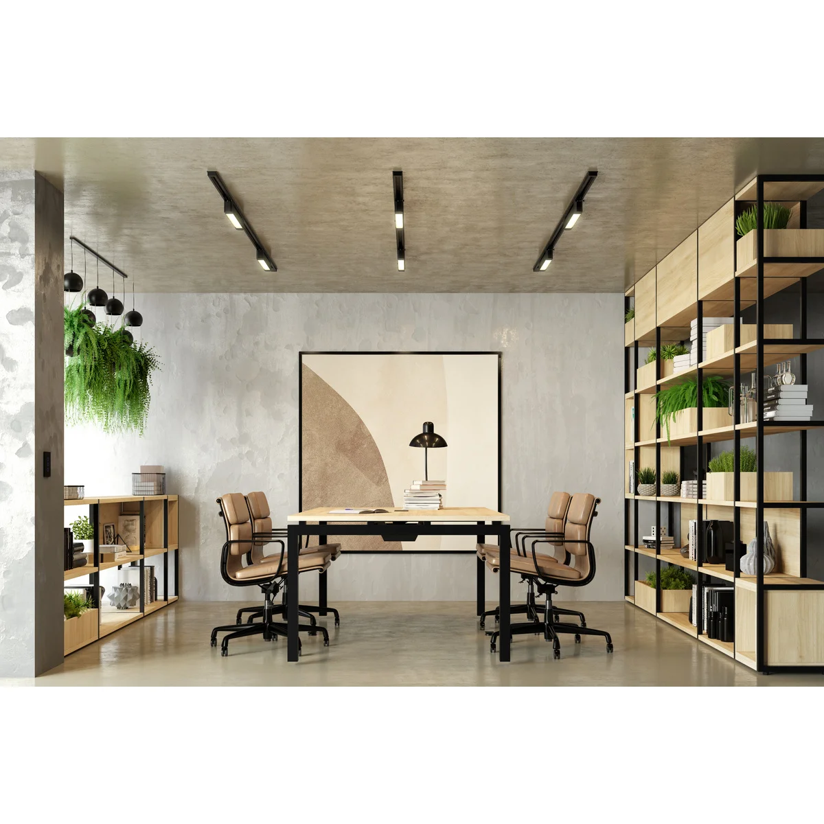 Luminária Difusa 10 W Tramontina Preta 3000 K Luz Amarela 200 mm