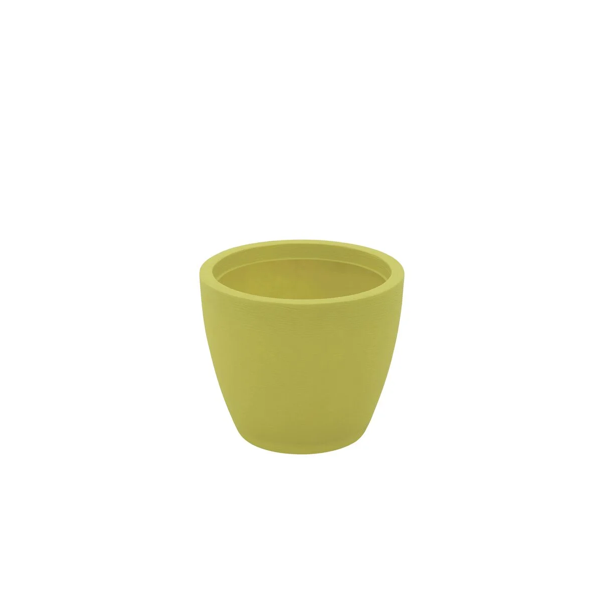Vaso Tramontina Asteca ECO em Polietileno I''m Green Bio-Based Verde com Prato 32 cm