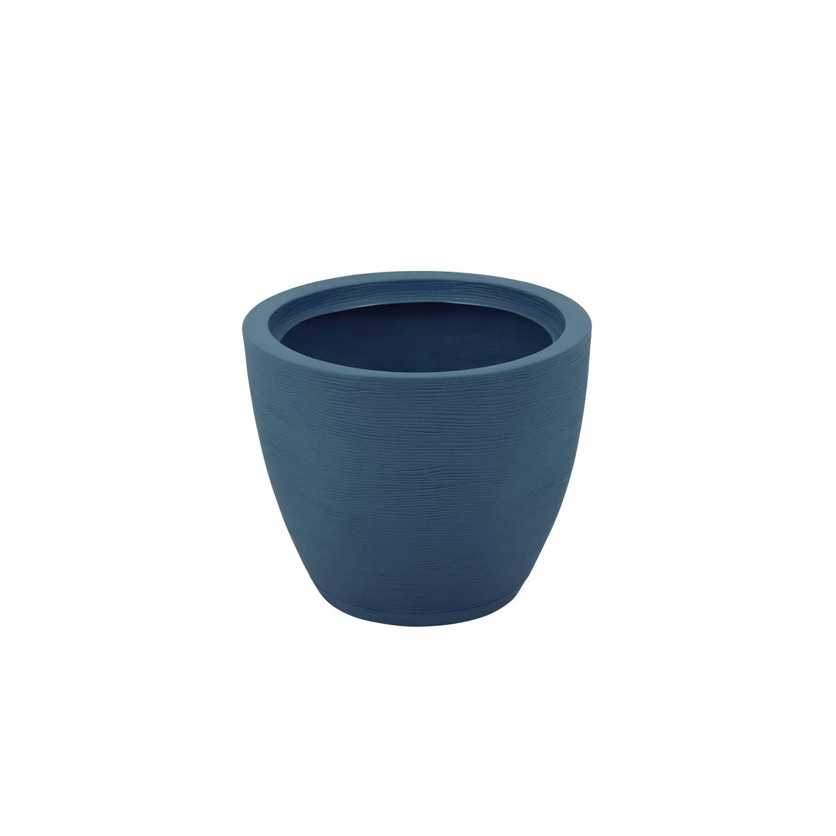 Vaso Tramontina Asteca em Polietileno Azul Turquesa com Prato 38 cm
