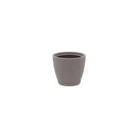 Vaso Tramontina Asteca em Polietileno Concreto 15,5 cm