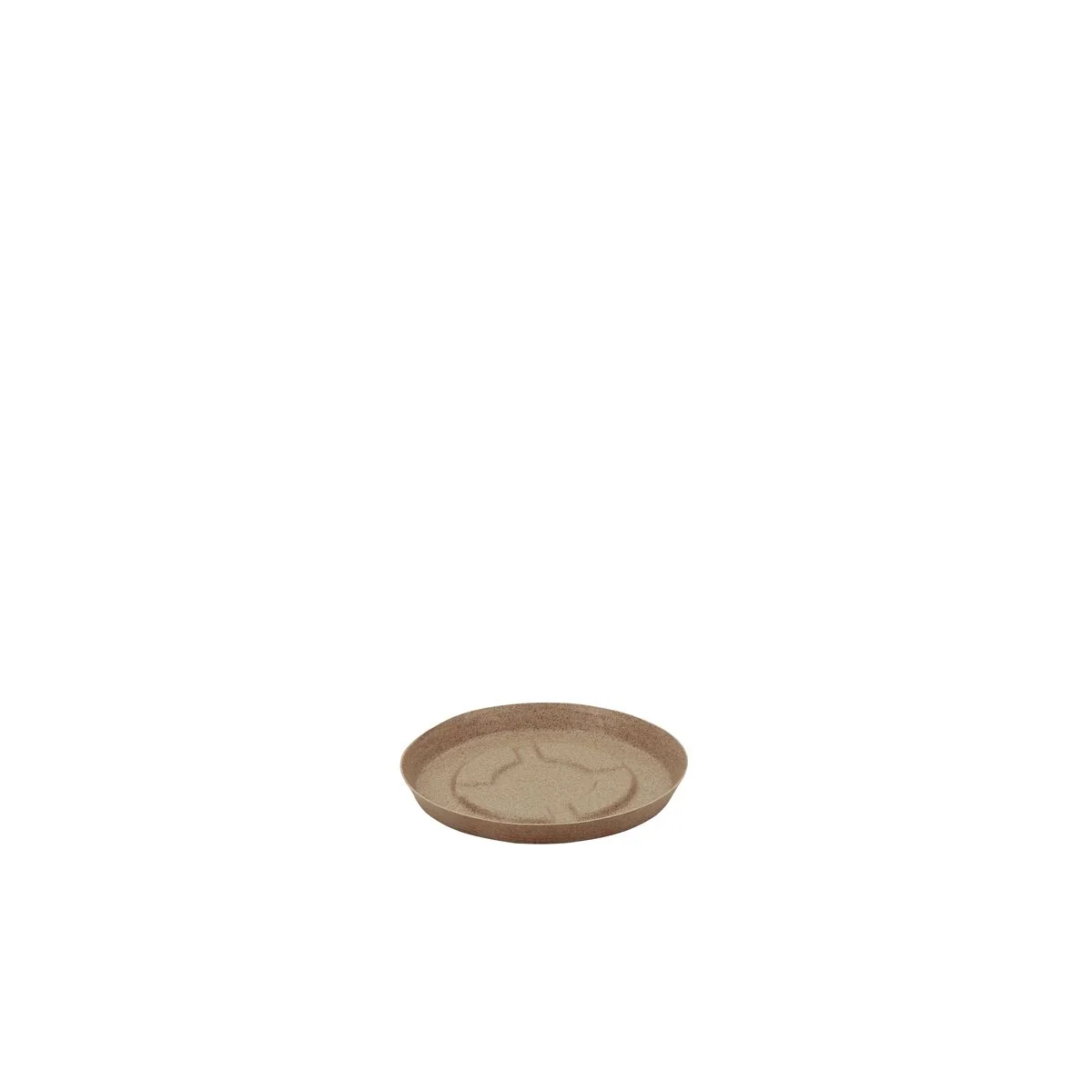 Vaso Tramontina Asteca em Polietileno Granito Areia com Prato 32 cm