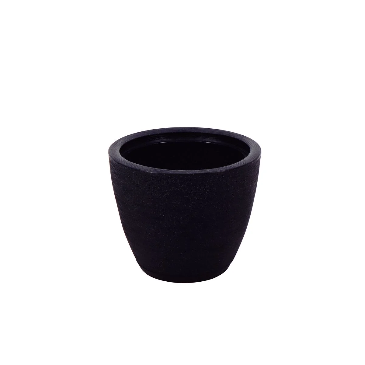 Vaso Tramontina Asteca em Polietileno Granito Estelar com Prato 38 cm