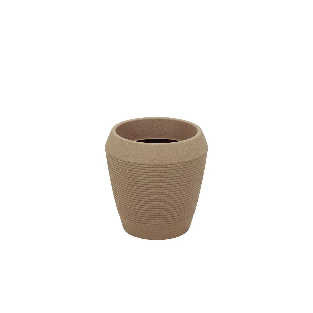 Vaso Tramontina Egípcio em Polietileno Granito Areia 39 cm