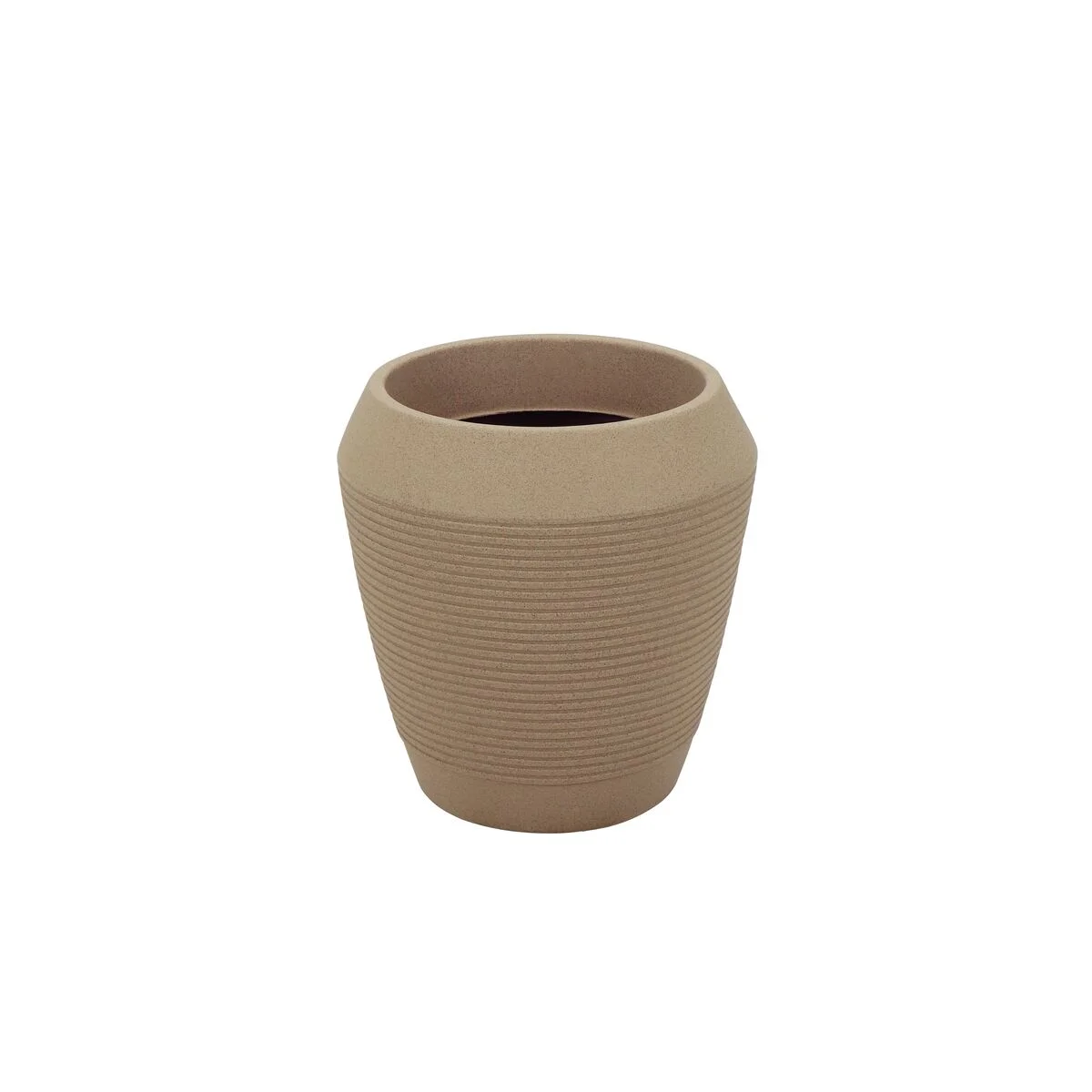 Vaso Tramontina Egípcio em Polietileno Granito Areia 45 cm