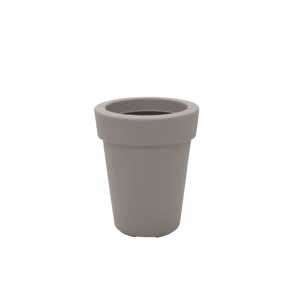 Vaso Tramontina Gipsy em Polietileno Concreto 55 cm