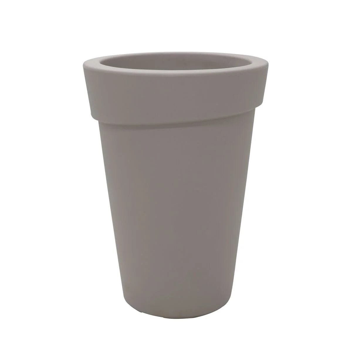 Vaso Tramontina Gipsy em Polietileno Concreto 90 cm