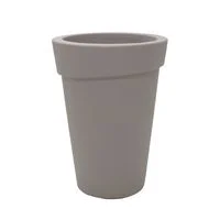 Vaso Tramontina Gipsy em Polietileno Concreto 90 cm