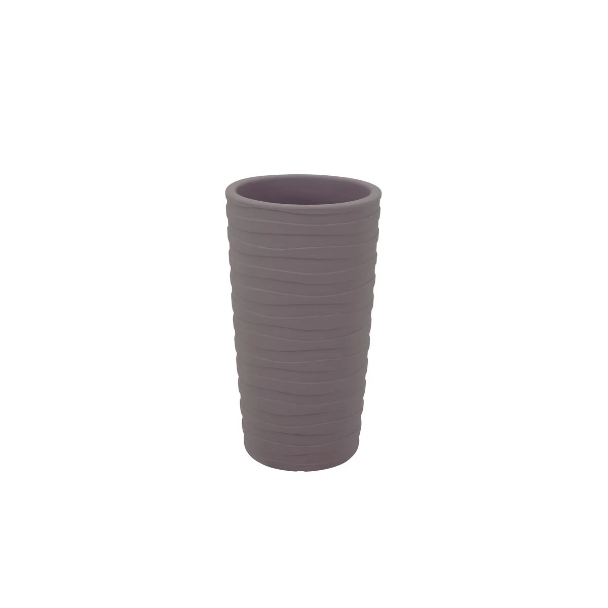 Vaso Tramontina Grego em Polietileno Concreto 65 cm