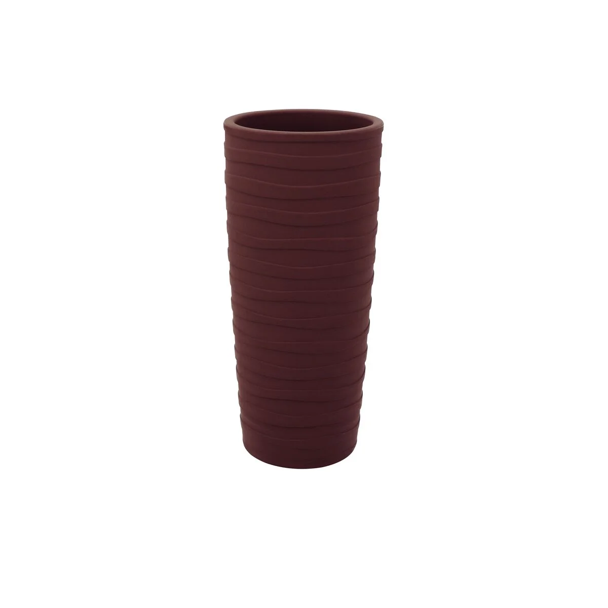 Vaso Tramontina Grego em Polietileno Terracota 80 cm