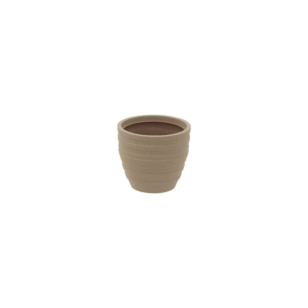 Vaso Tramontina Inca em Polietileno Areia 15,5 cm