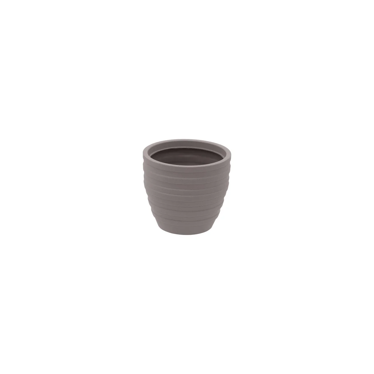 Vaso Tramontina Inca em Polietileno Concreto 15,5 cm