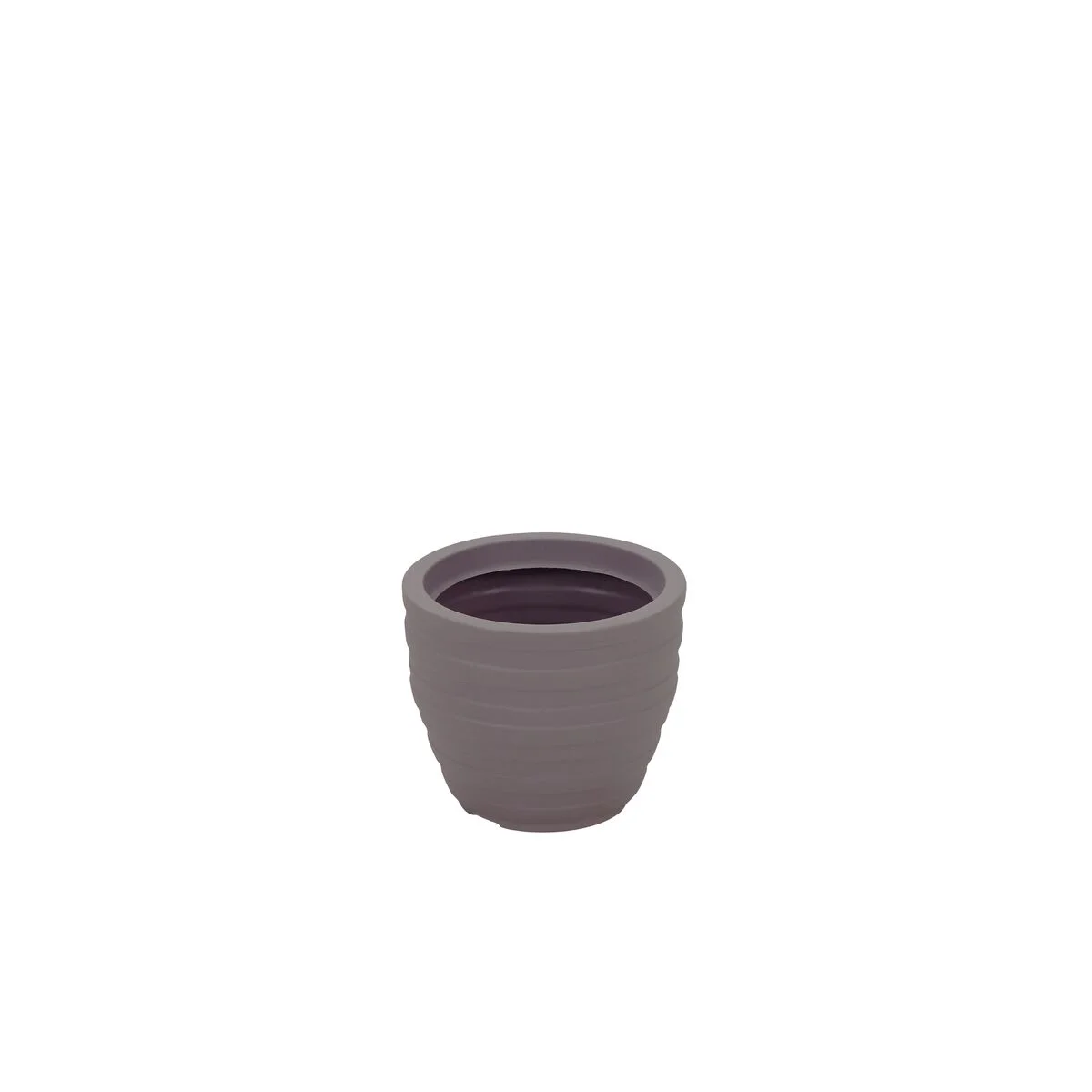 Vaso Tramontina Inca em Polietileno Concreto 24 cm