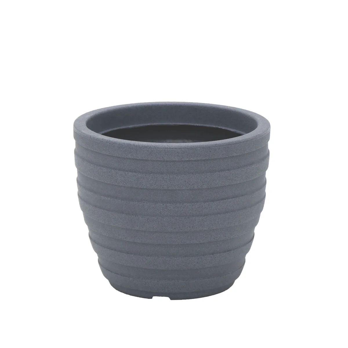 Vaso Tramontina Inca em Polietileno Grafite 32 cm