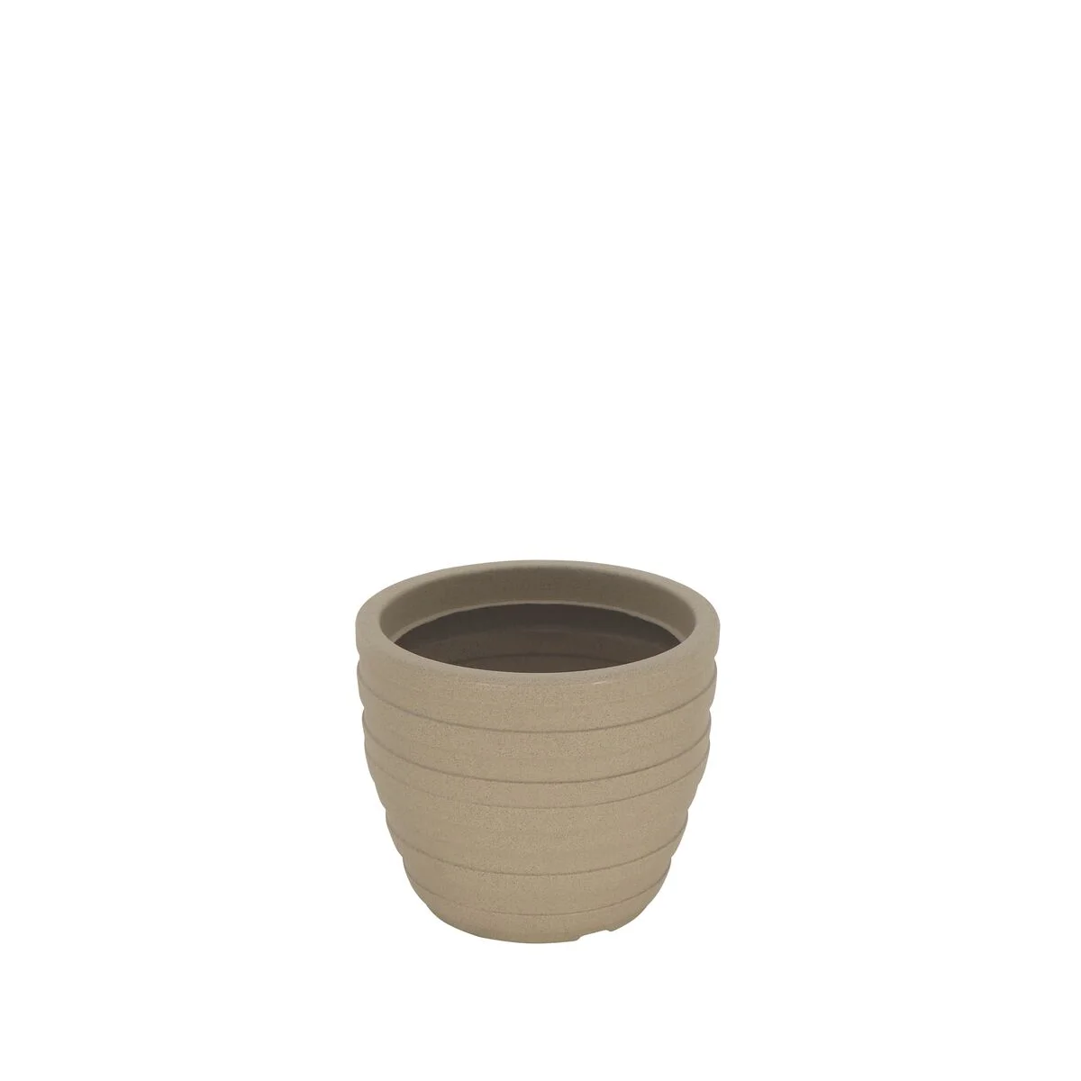 Vaso Tramontina Inca em Polietileno Granito Areia 32 cm