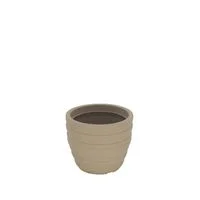 Vaso Tramontina Inca em Polietileno Granito Areia 32 cm