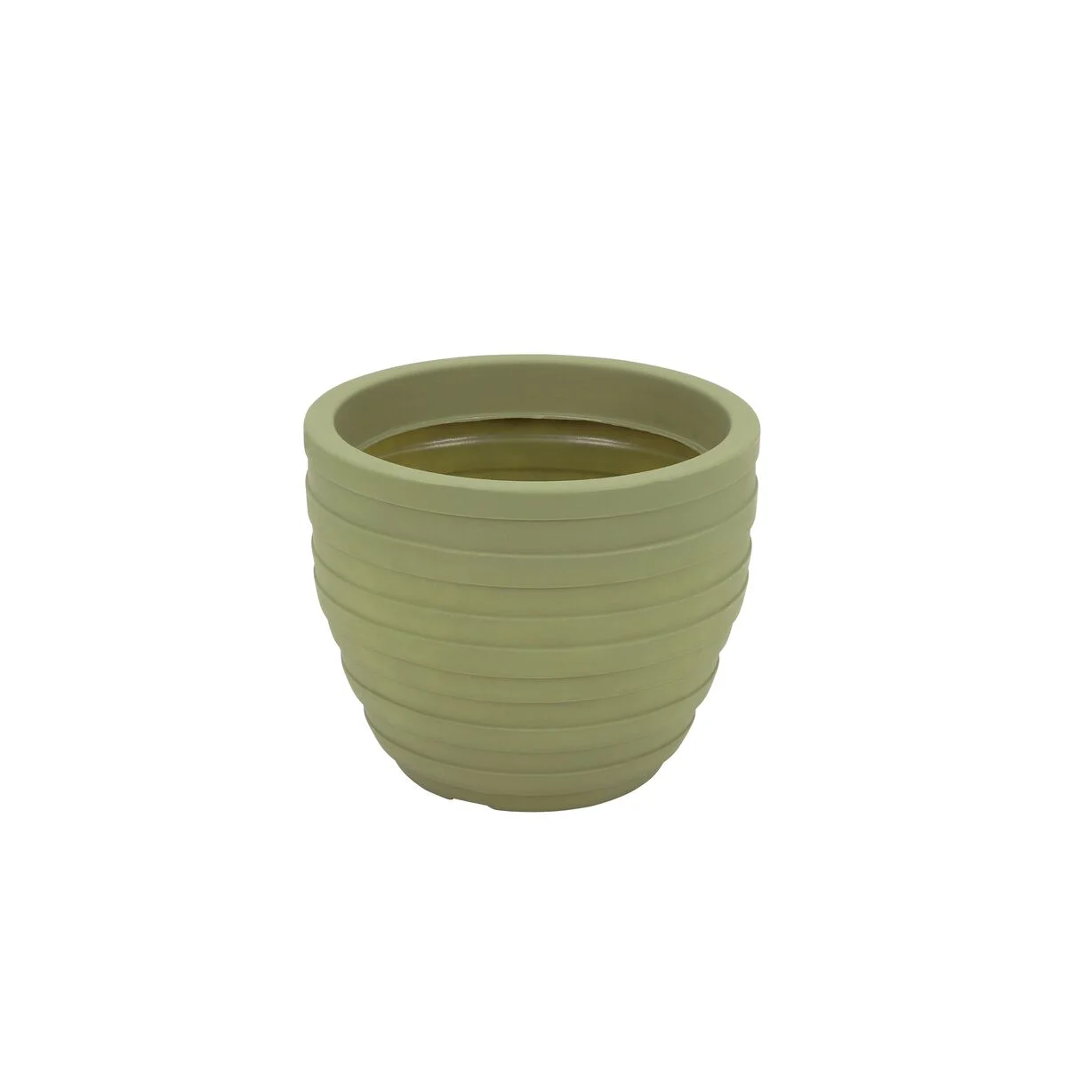 Vaso Tramontina Inca em Polietileno Verde Oliva 38cm