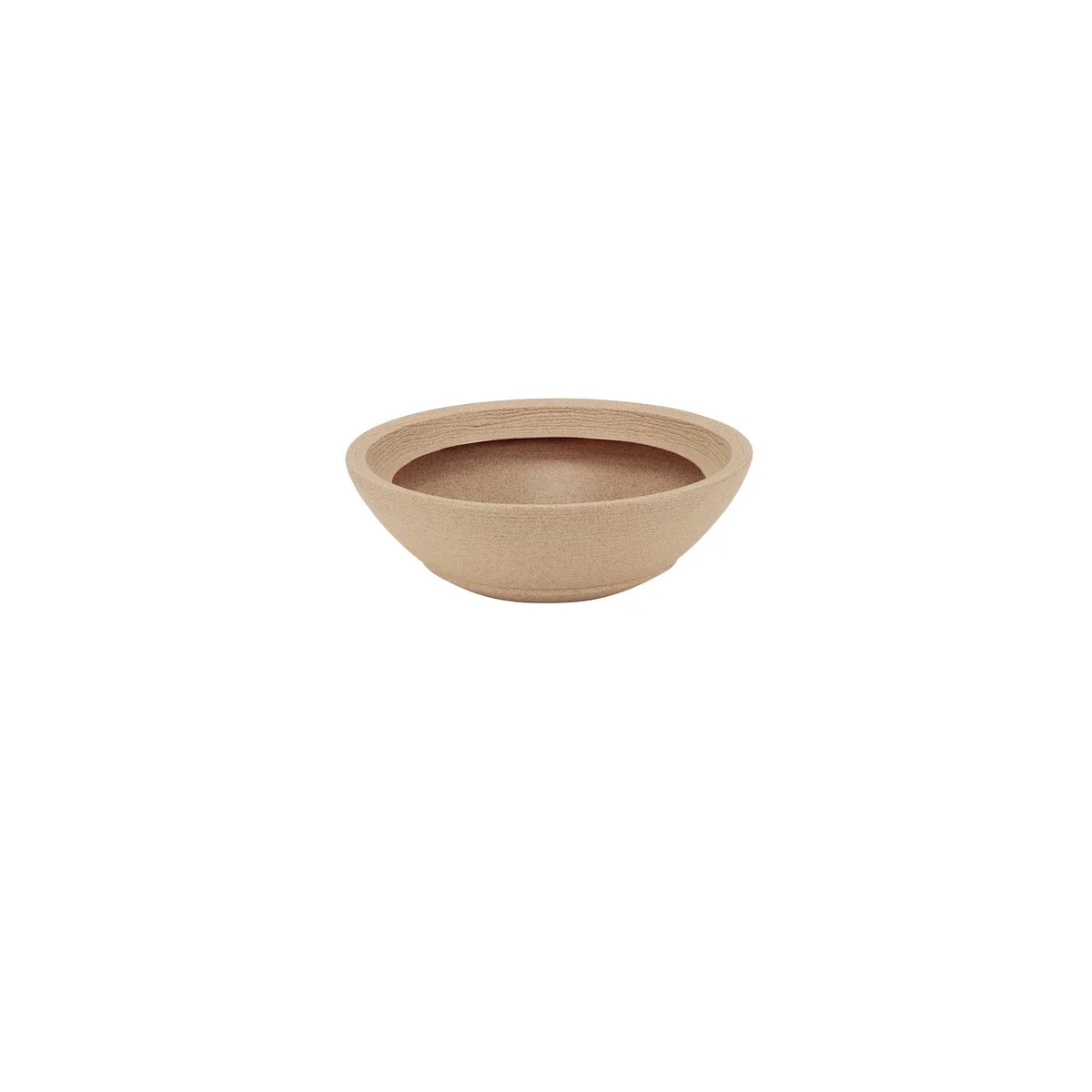 Vaso Tramontina Indi em Polietileno Granito Areia 13 cm