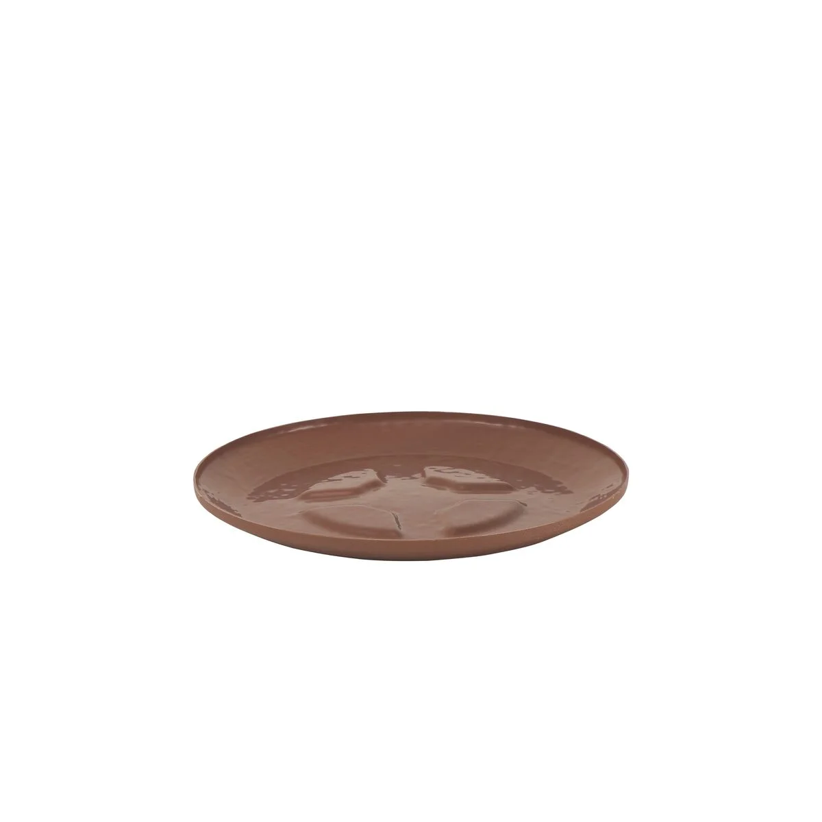 Vaso Tramontina Indi em Polietileno Marrom 17 cm