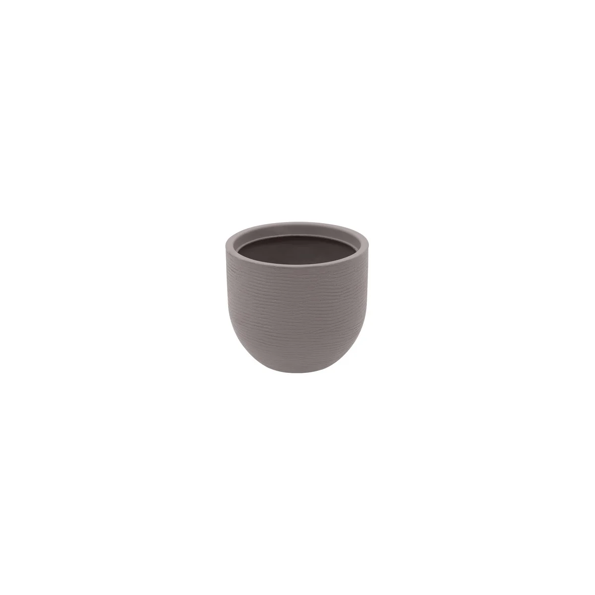 Vaso Tramontina Laos em Polietileno Concreto 15,5 cm
