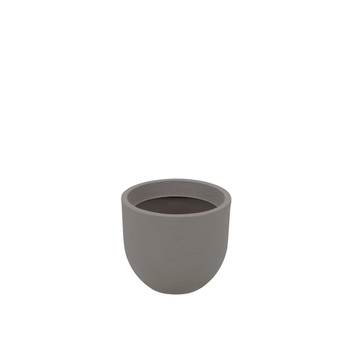 Vaso Tramontina Laos em Polietileno Concreto 28 cm