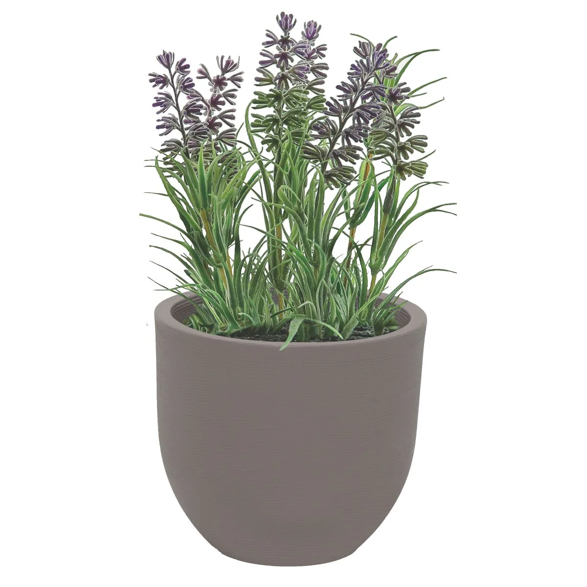 Vaso Tramontina Laos em Polietileno Concreto 38 cm