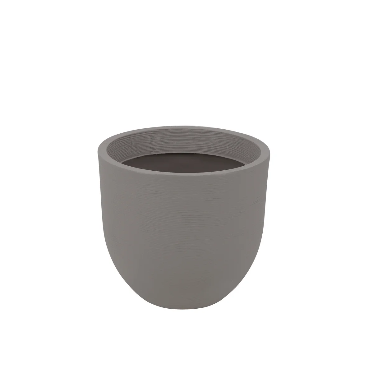 Vaso Tramontina Laos em Polietileno Concreto 45 cm