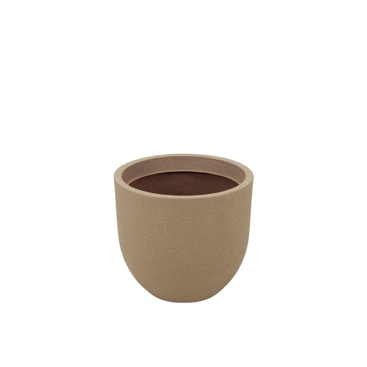 Vaso Tramontina Laos em Polietileno Granito Areia 38cm