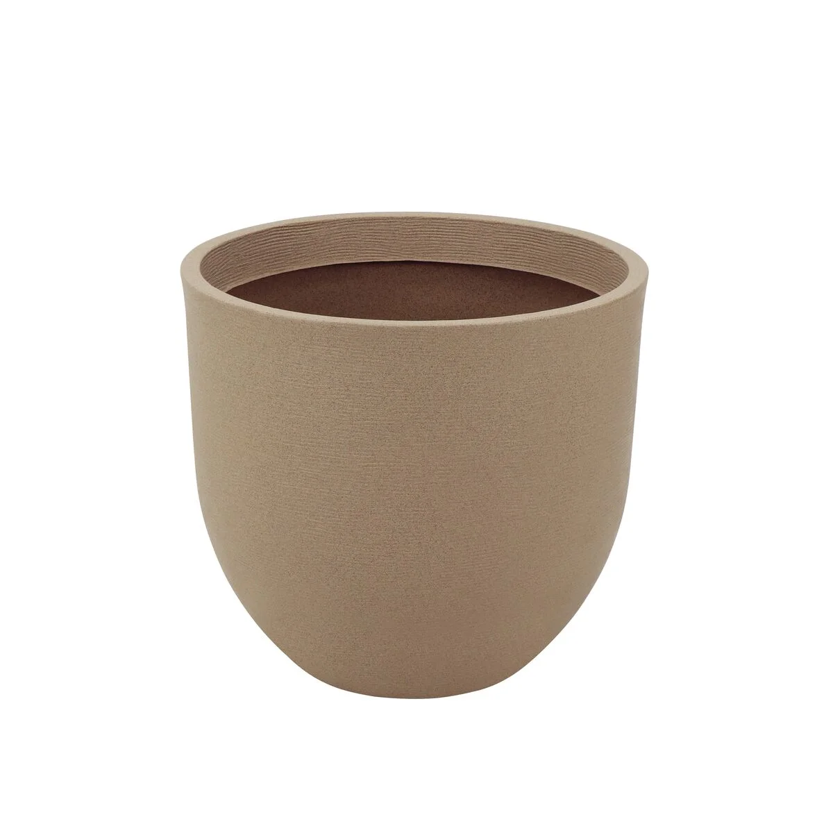 Vaso Tramontina Laos em Polietileno Granito Areia 54 cm