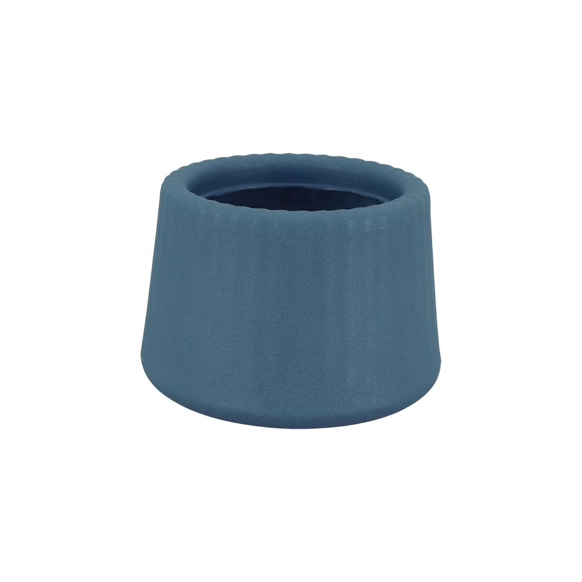 Vaso Tramontina Lótus em Polietileno Azul Turquesa 8,5 cm