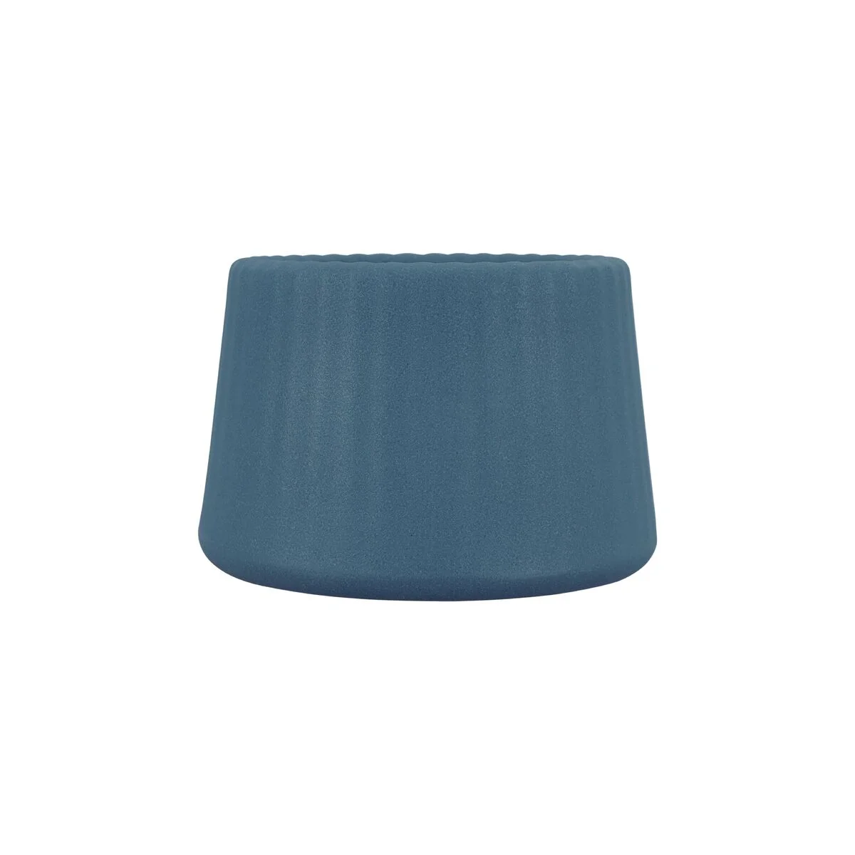 Vaso Tramontina Lótus em Polietileno Azul Turquesa 8,5 cm